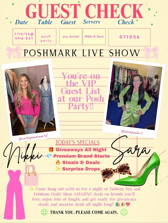 Other - ✨LIVE CO-HOSTED SHOW with @vintagemerma1d✨ 7/10 @ 9p.m. E.S.T💖DON'T MISS IT! 💖